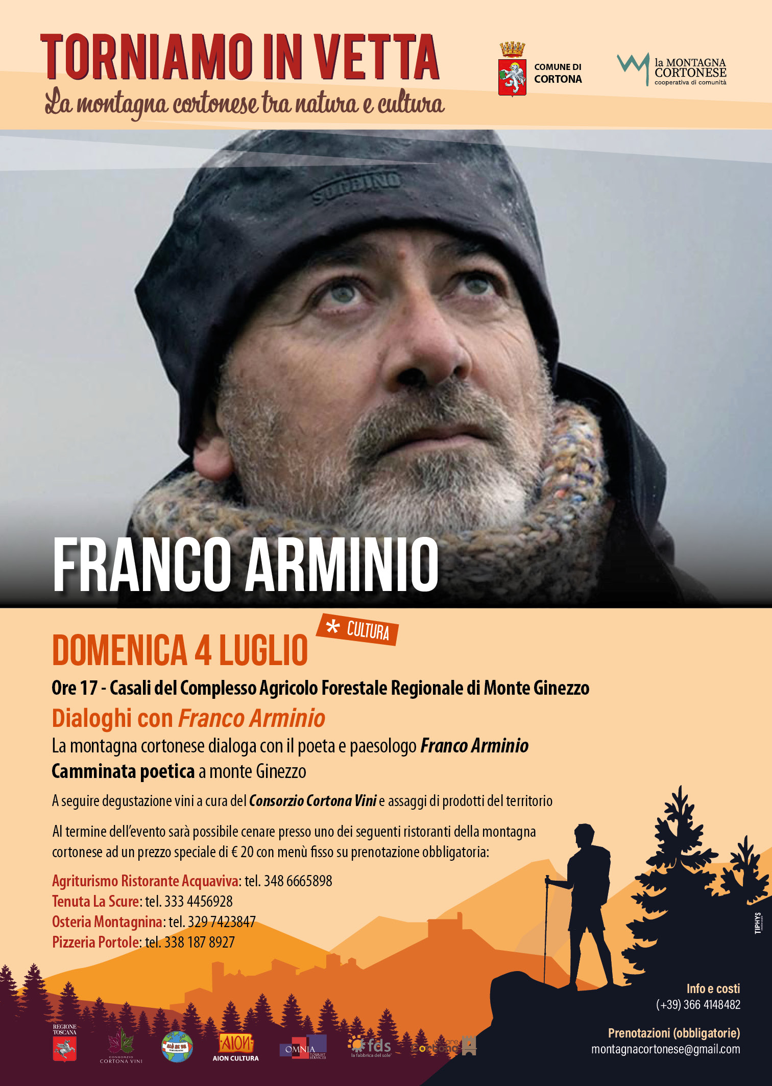 locandina con programma