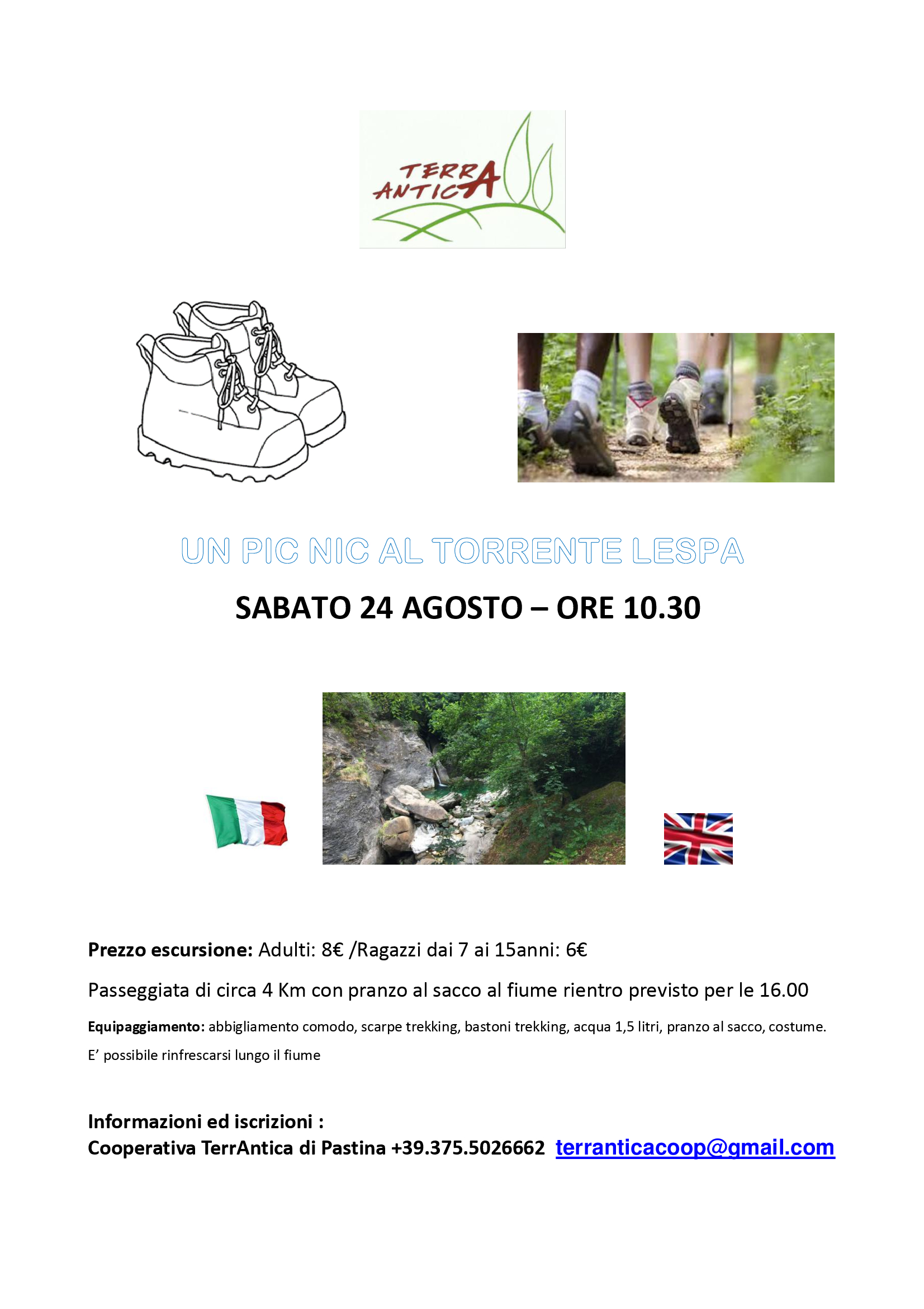 Un picnic al Torrente Lespa (Santa Luce) - 24 agosto